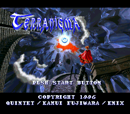 Terranigma (Europe) Title Screen